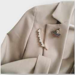 Unicorn ahşap broş