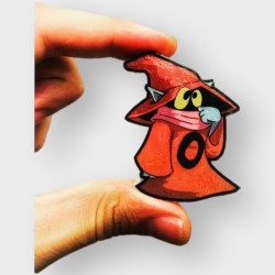 He-Man Orco Ahşap Broş