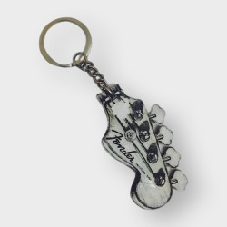 Gitar sapı ahşap anahtarlık